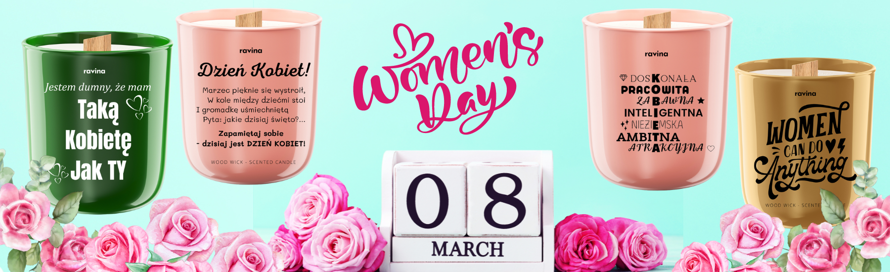 Baner Dzień Kobiet 8 marca